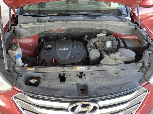 5XYZT3LB7GG357788 - 2016 HYUNDAI SANTA FE S 勃艮第红 照片 11
