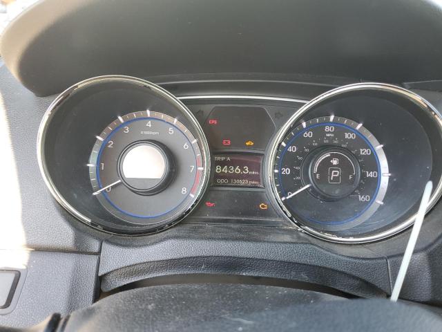 5NPEC4AB9DH671373 - 2013 HYUNDAI SONATA SE Ақ фото 9