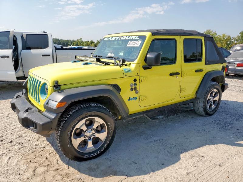 1C4HJXDN6PW681464 - 2023 JEEP WRANGLER SPORT Sarı foto 1