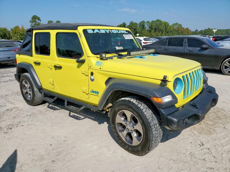 1C4HJXDN6PW681464 - 2023 JEEP WRANGLER SPORT Sarı foto 4