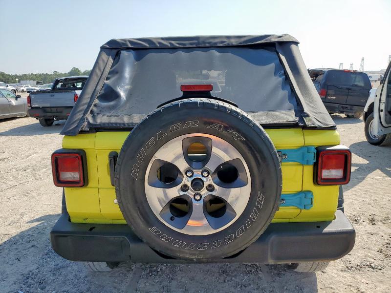 1C4HJXDN6PW681464 - 2023 JEEP WRANGLER SPORT Sarı foto 6