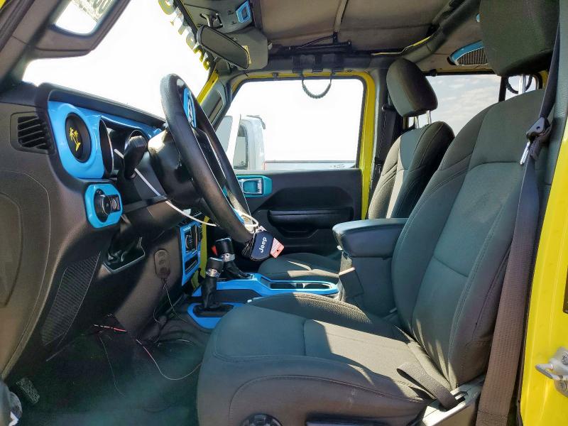 1C4HJXDN6PW681464 - 2023 JEEP WRANGLER SPORT Sarı foto 7