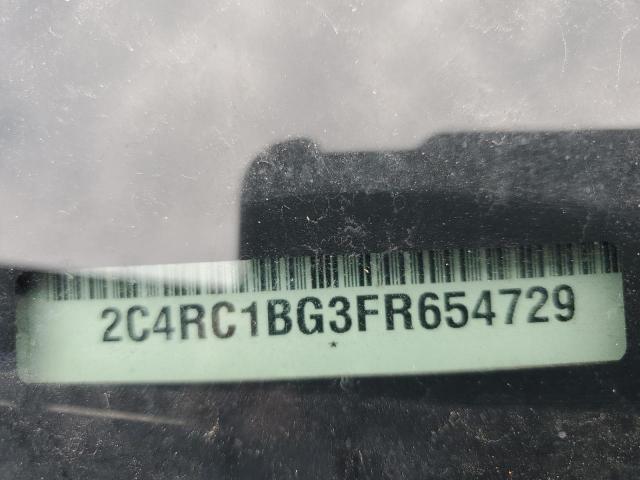 2C4RC1BG3FR654729 - 2015 CHRYSLER TOWN & COU TOURING RED photo 13