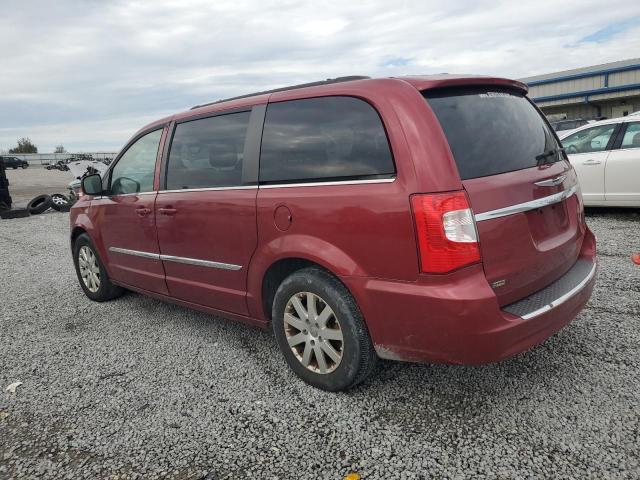2C4RC1BG3FR654729 - 2015 CHRYSLER TOWN & COU TOURING RED photo 2