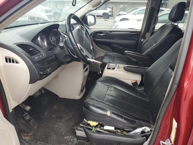 2C4RC1BG3FR654729 - 2015 CHRYSLER TOWN & COU TOURING RED photo 7