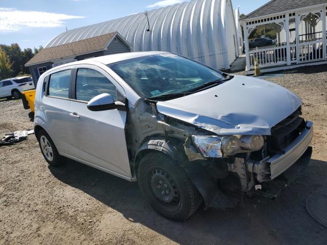 1G1JA6SG0D4245581 - 2013 CHEVROLET SONIC LS SILVER photo 4