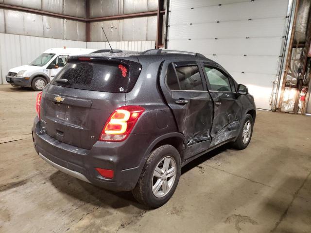 3GNCJPSB6KL381237 - 2019 CHEVROLET TRAX 1LT ნაცრისფერი ფოტო 3