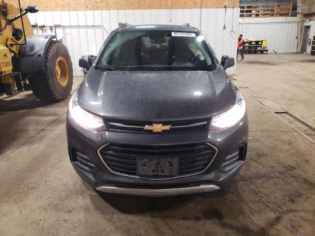 3GNCJPSB6KL381237 - 2019 CHEVROLET TRAX 1LT ნაცრისფერი ფოტო 5