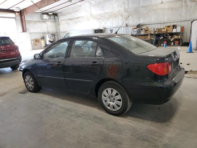 1NXBR32E23Z158132 - 2003 TOYOTA COROLLA CE BLACK photo 2