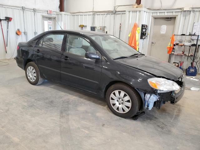 1NXBR32E23Z158132 - 2003 TOYOTA COROLLA CE BLACK photo 4