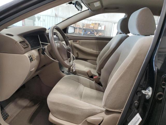 1NXBR32E23Z158132 - 2003 TOYOTA COROLLA CE BLACK photo 7