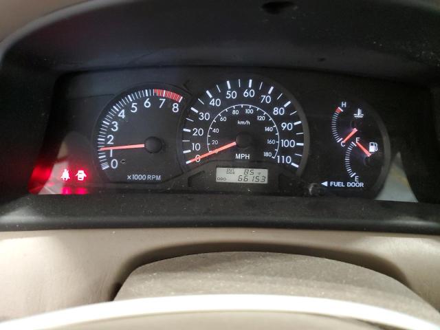 1NXBR32E23Z158132 - 2003 TOYOTA COROLLA CE BLACK photo 9