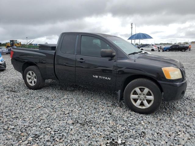 1N6BA0CH8BN320726 - 2011 NISSAN TITAN S BLACK photo 4