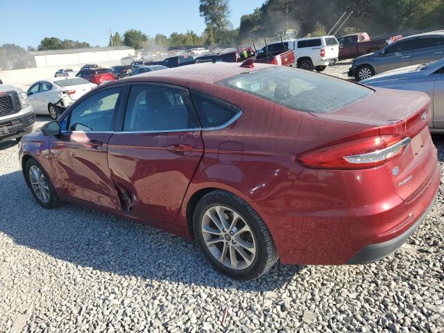 3FA6P0HD0KR193983 - 2019 FORD FUSION SE წითელი ფოტო 2