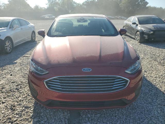 3FA6P0HD0KR193983 - 2019 FORD FUSION SE წითელი ფოტო 5