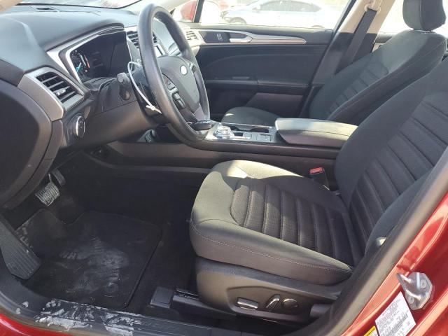 3FA6P0HD0KR193983 - 2019 FORD FUSION SE წითელი ფოტო 7