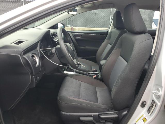 2T1BURHE9JC121988 - 2018 TOYOTA COROLLA L SILVER photo 7