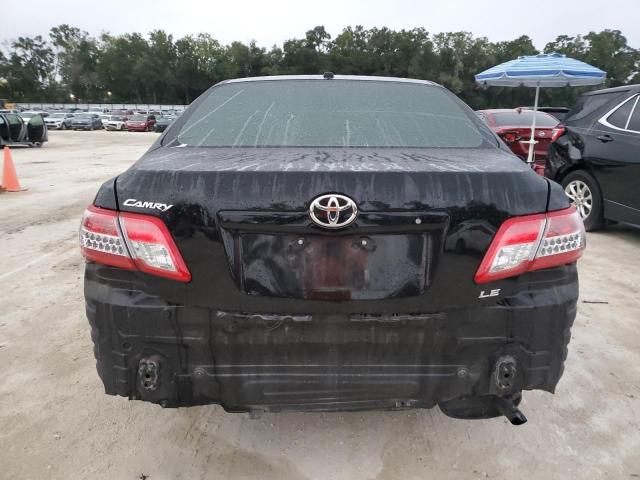 4T1BF3EK6AU078663 - 2010 TOYOTA CAMRY BASE BLACK photo 6