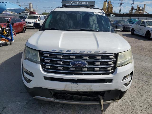 1FM5K8D81GGC48317 - 2016 FORD EXPLORER XLT თეთრი ფოტო 5