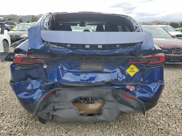 7SAXCAE55PF415717 - 2023 TESLA MODEL X BLUE photo 6
