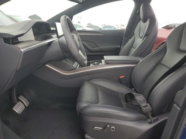 7SAXCAE55PF415717 - 2023 TESLA MODEL X BLUE photo 7