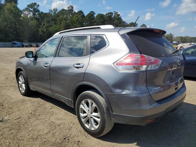 KNMAT2MT8GP592938 - 2016 NISSAN ROGUE S GRAY photo 2