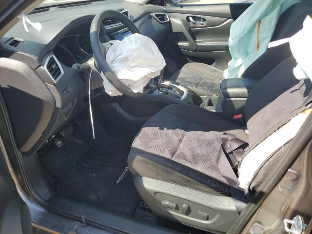 KNMAT2MT8GP592938 - 2016 NISSAN ROGUE S GRAY photo 7