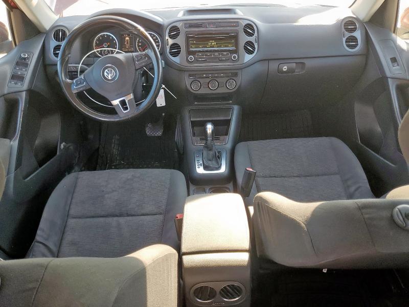 WVGAV7AX5DW019815 - 2013 VOLKSWAGEN TIGUAN S RED photo 8