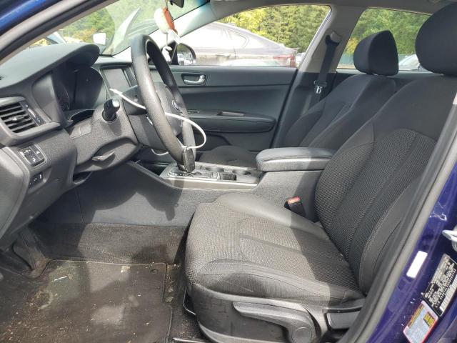 5XXGT4L36KG362192 - 2019 KIA OPTIMA LX BLUE photo 7