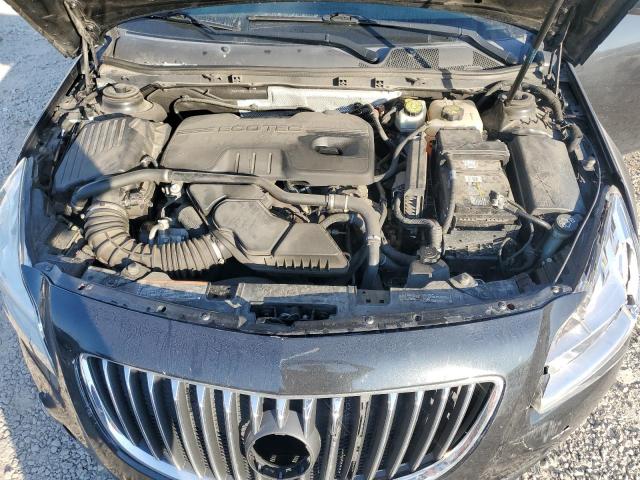 W04GN5EC1B1098995 - 2011 BUICK REGAL CXL BLACK photo 11