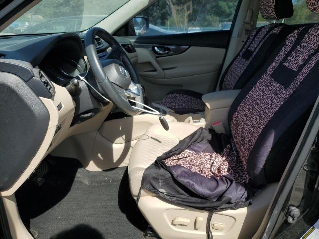 KNMAT2MTXHP517921 - 2017 NISSAN ROGUE S BLACK photo 7