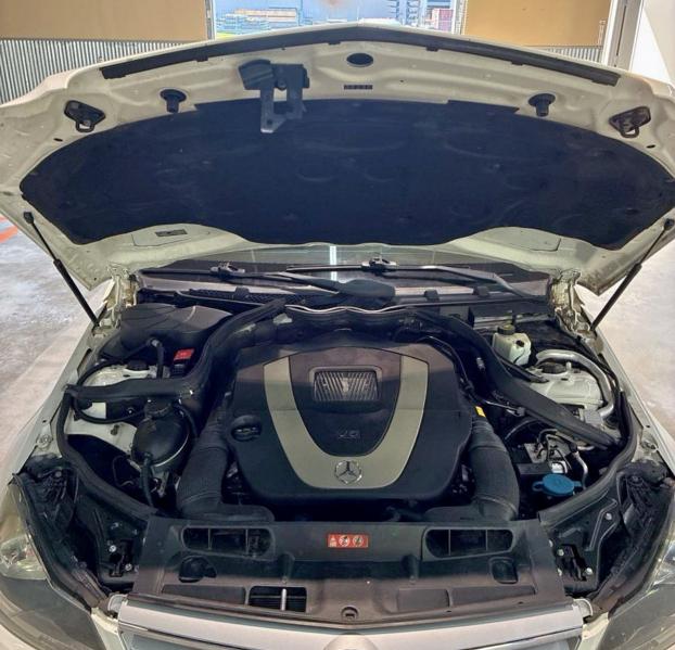 WDDGF8BB4CR228292 - 2012 MERCEDES-BENZ C 300 4MATIC WHITE photo 7