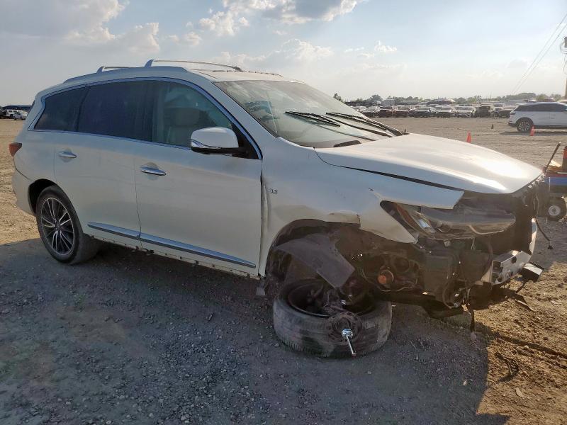 5N1DL0MN7HC503674 - 2017 INFINITI QX60 WHITE photo 4