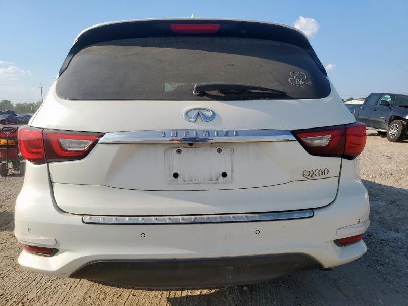 5N1DL0MN7HC503674 - 2017 INFINITI QX60 WHITE photo 6