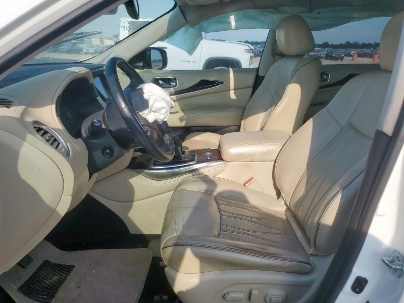 5N1DL0MN7HC503674 - 2017 INFINITI QX60 WHITE photo 7