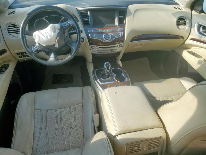 5N1DL0MN7HC503674 - 2017 INFINITI QX60 WHITE photo 8