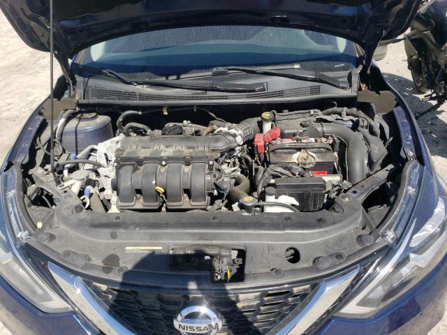 3N1AB7AP1JY267497 - 2018 NISSAN SENTRA S BLUE photo 11