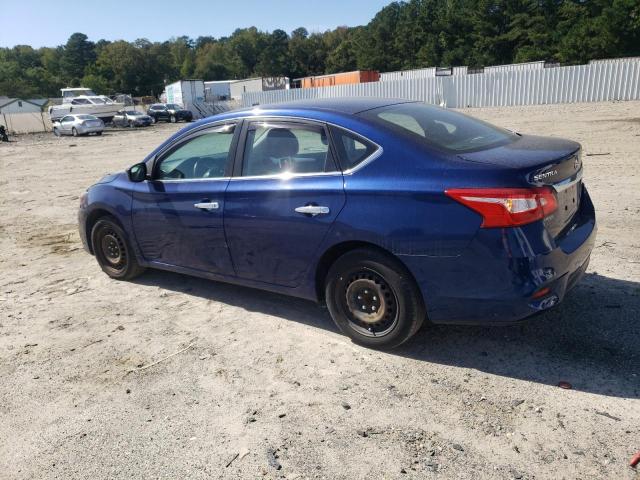 3N1AB7AP1JY267497 - 2018 NISSAN SENTRA S BLUE photo 2