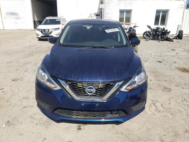 3N1AB7AP1JY267497 - 2018 NISSAN SENTRA S BLUE photo 5