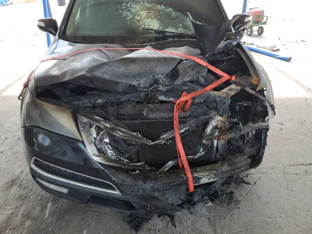 2HNYD2H33CH542561 - 2012 ACURA MDX TECHNOLOGY შავი ფოტო 12