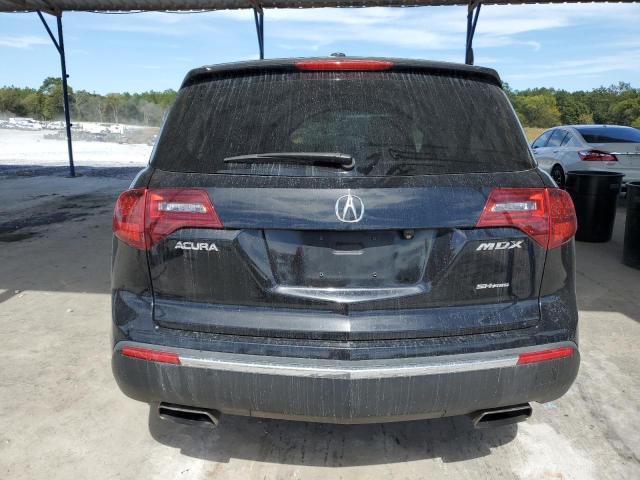 2HNYD2H33CH542561 - 2012 ACURA MDX TECHNOLOGY შავი ფოტო 6