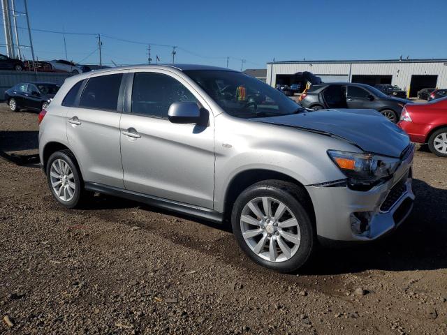 4A4AR3AW0FE038508 - 2015 MITSUBISHI OUTLANDER ES SILVER photo 4