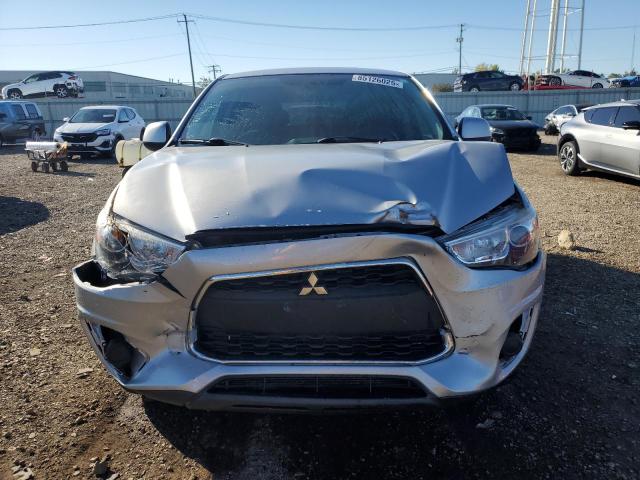 4A4AR3AW0FE038508 - 2015 MITSUBISHI OUTLANDER ES SILVER photo 5