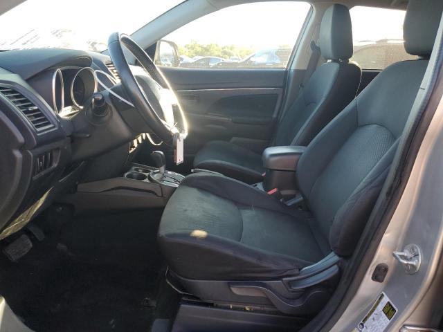 4A4AR3AW0FE038508 - 2015 MITSUBISHI OUTLANDER ES SILVER photo 7