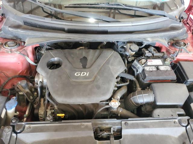 KMHTC6AD1DU087037 - 2013 HYUNDAI VELOSTER RED photo 11