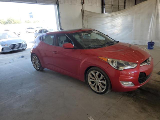 KMHTC6AD1DU087037 - 2013 HYUNDAI VELOSTER RED photo 4