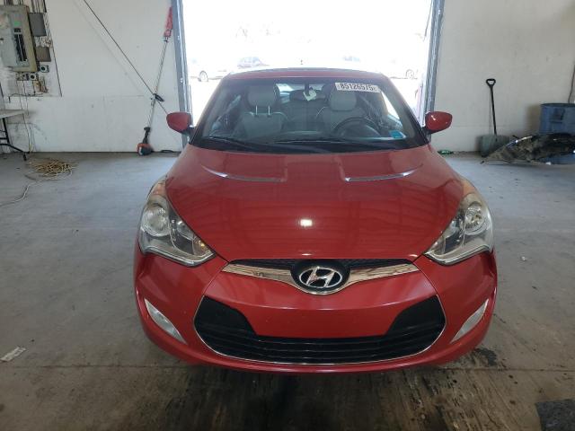 KMHTC6AD1DU087037 - 2013 HYUNDAI VELOSTER RED photo 5