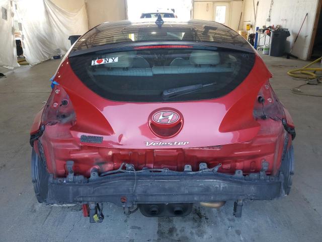 KMHTC6AD1DU087037 - 2013 HYUNDAI VELOSTER RED photo 6
