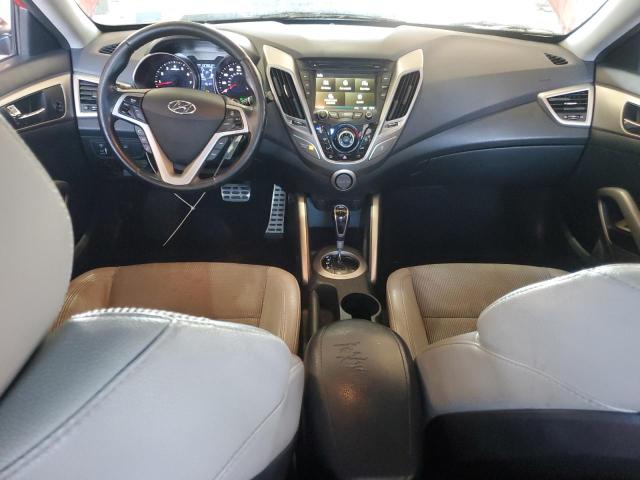 KMHTC6AD1DU087037 - 2013 HYUNDAI VELOSTER RED photo 8