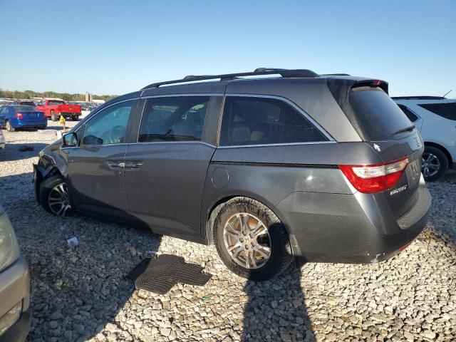 5FNRL5H49CB046242 - 2012 HONDA ODYSSEY EX GRAY photo 2
